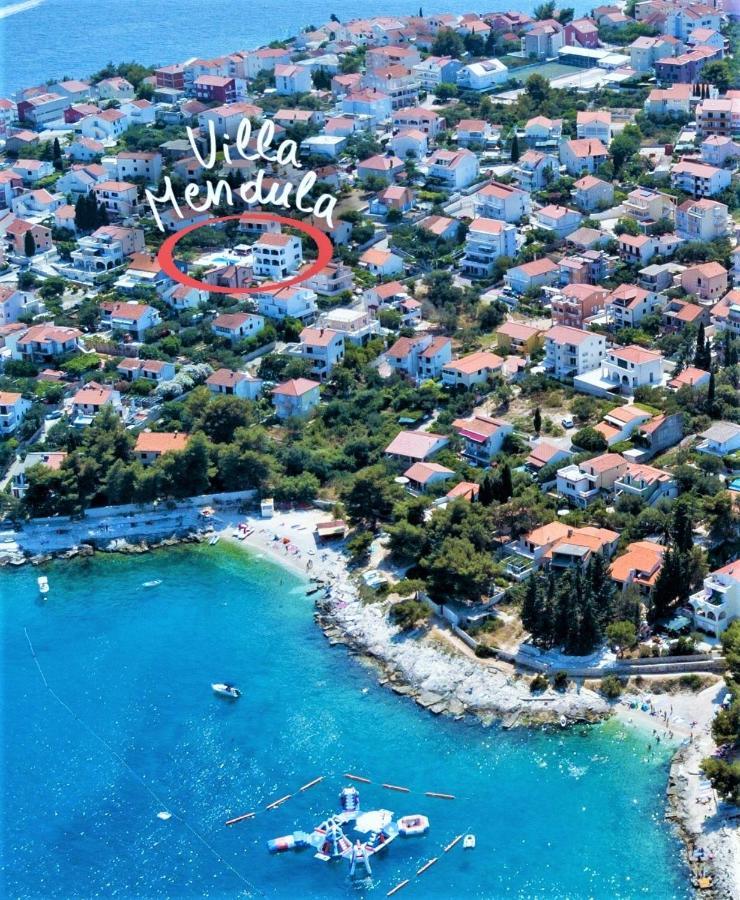 Villa Mendula Trogir - Luxury Villa By The Beach - Heated Pool - Organic Garden Exterior foto